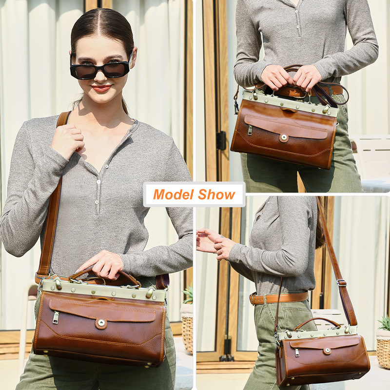 Full Grain Lamb Cowhide Leathe - Luxury Bags Leather review and price