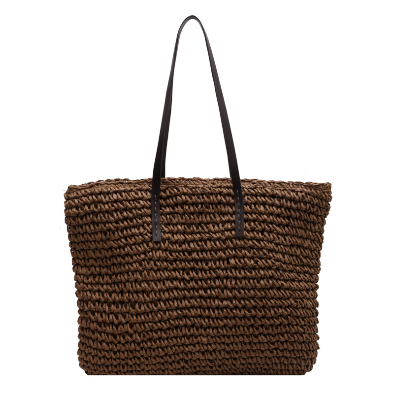 Straw Woven Tote Bags Casual L - Luxury Bags Tote review and price