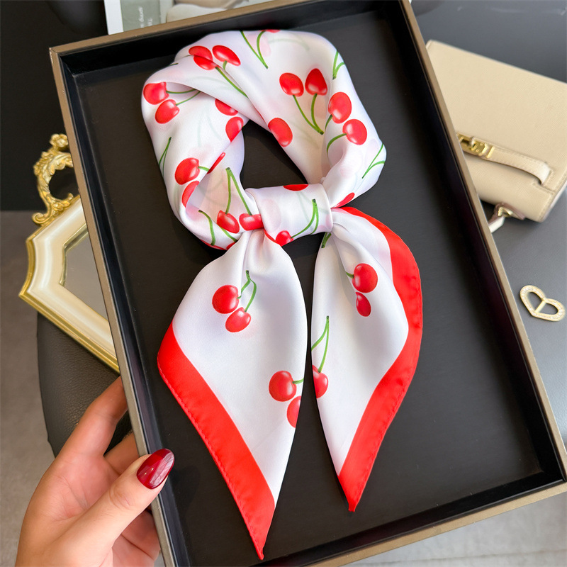 Luxury Square Satin Scarf Wome - Luxury Bags Cute review and price